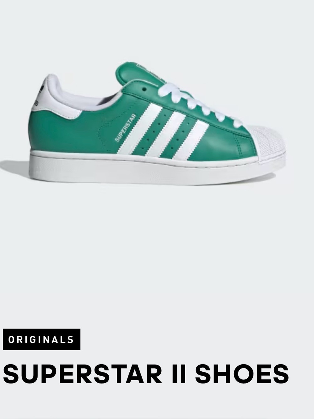Adidas Superstar Green Unisex